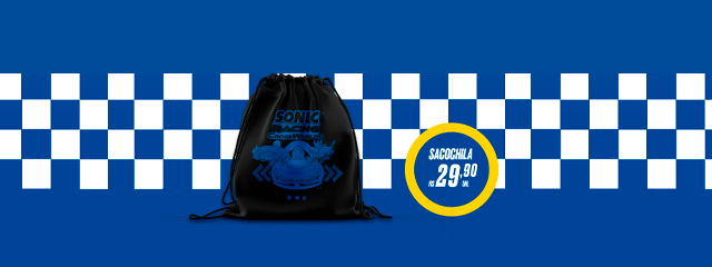 Sacochila Sonic Racing: CrossWorlds