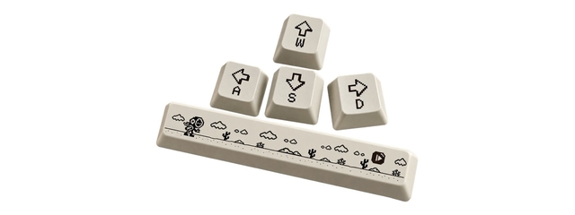 Kit Teclas - Espaço  + WASD - BGS26 - Kcaps