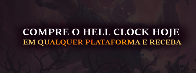 Compre Hell Clock e Ganhe Brindes Surpresa