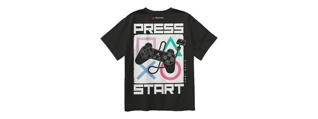 Camiseta Press Start PlayStation