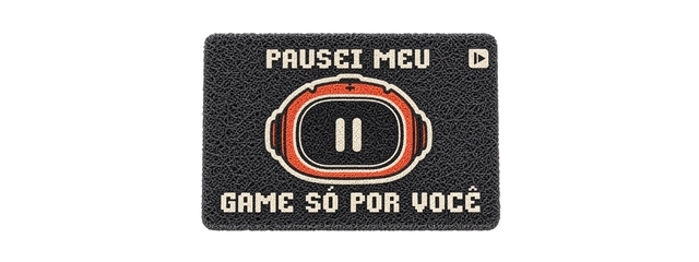 Tapete - Pausei Meu Game - BGS26